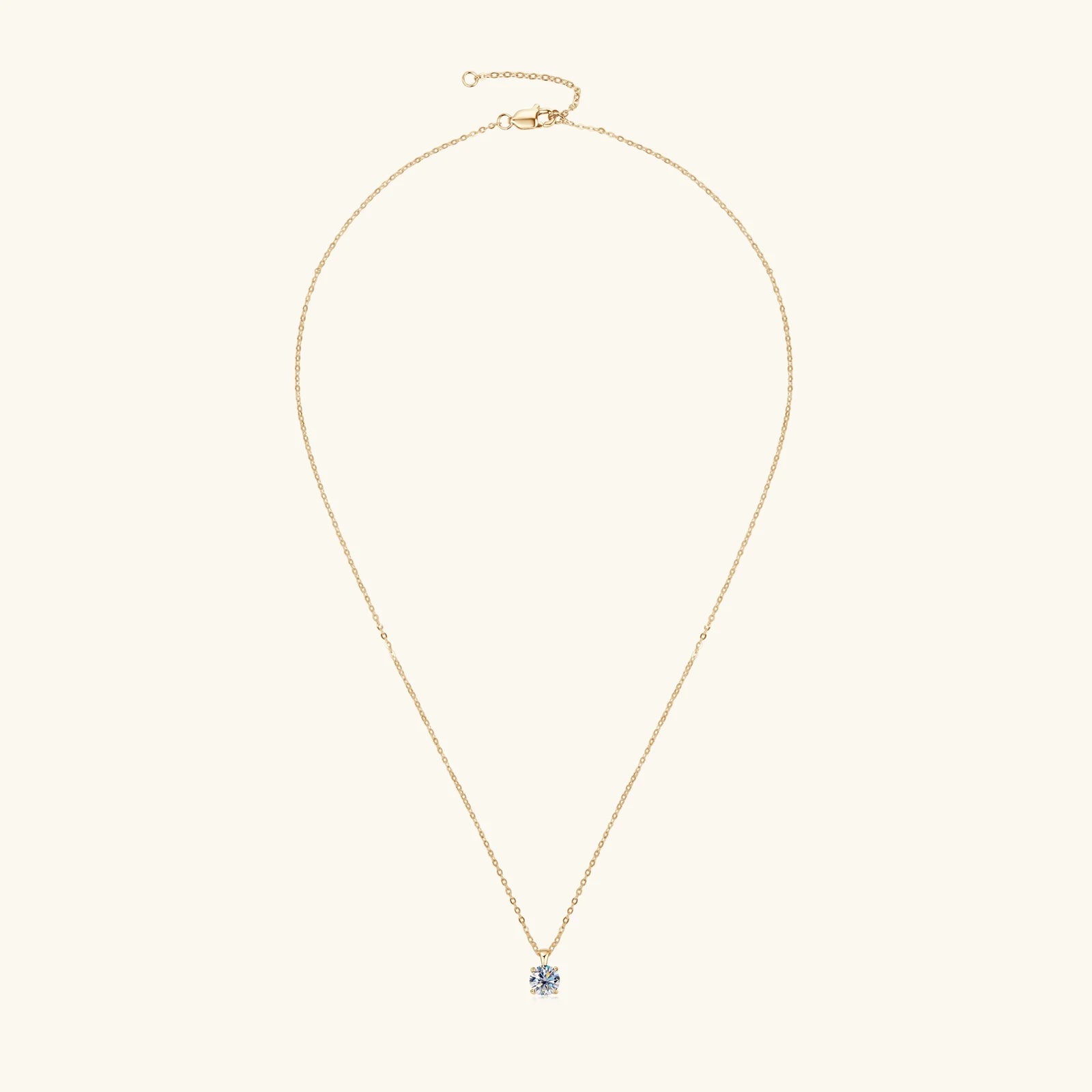 Colar Feminino Ponto de Luz com Moissanite
