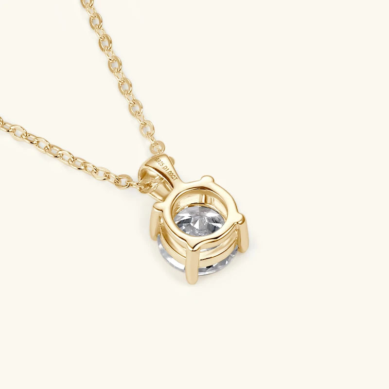 Colar Feminino Ponto de Luz com Moissanite