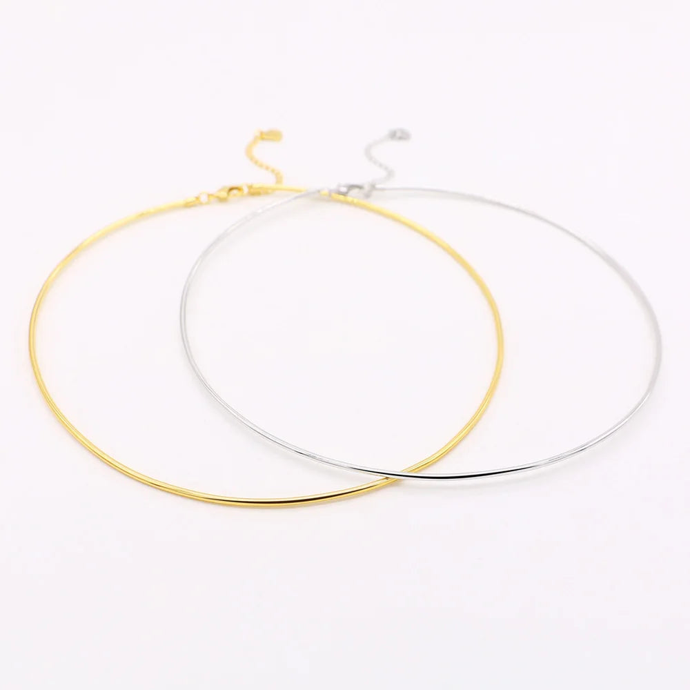 Gargantilha Feminina Choker Snake Dura