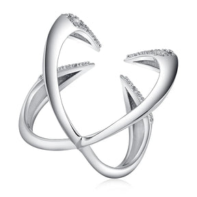 Eagle Claws and Zirconia Adjustable Ring