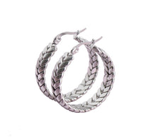 Braided Hoop Earring 