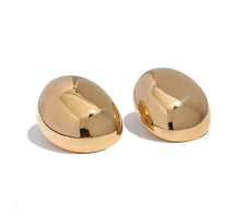 Smooth Round Domed Earring 