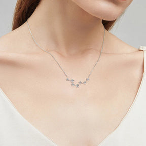 Colar Feminino Constelação Ursa Maior de Mossanite