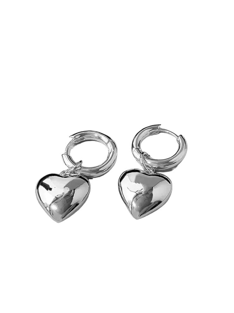 Dangle Heart Earring 