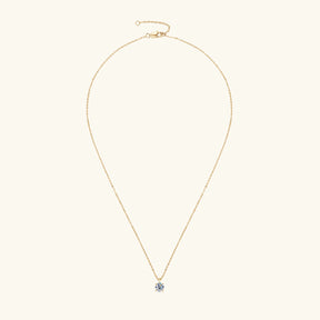 Colar Feminino Ponto de Luz com Moissanite