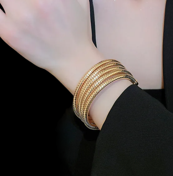 Stainless Steel Twist Bracelet