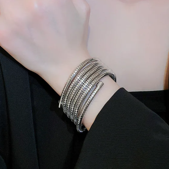 Stainless Steel Twist Bracelet