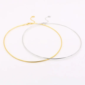 Gargantilha Feminina Choker Snake Dura