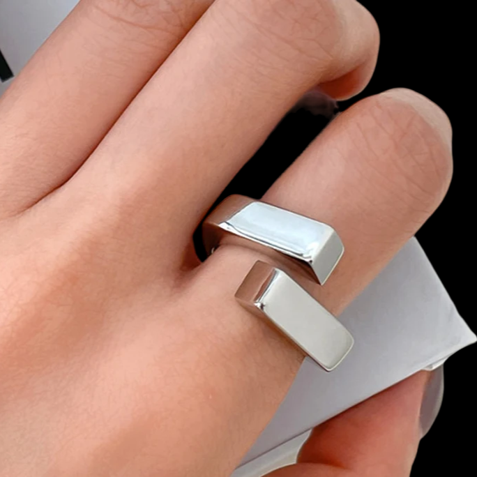 Smooth Geometric Adjustable Ring