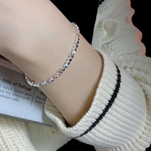 Geometric Spheres Bracelet (925 Sterling Silver)