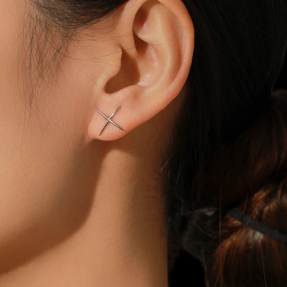 Star Earring (925 Sterling Silver)