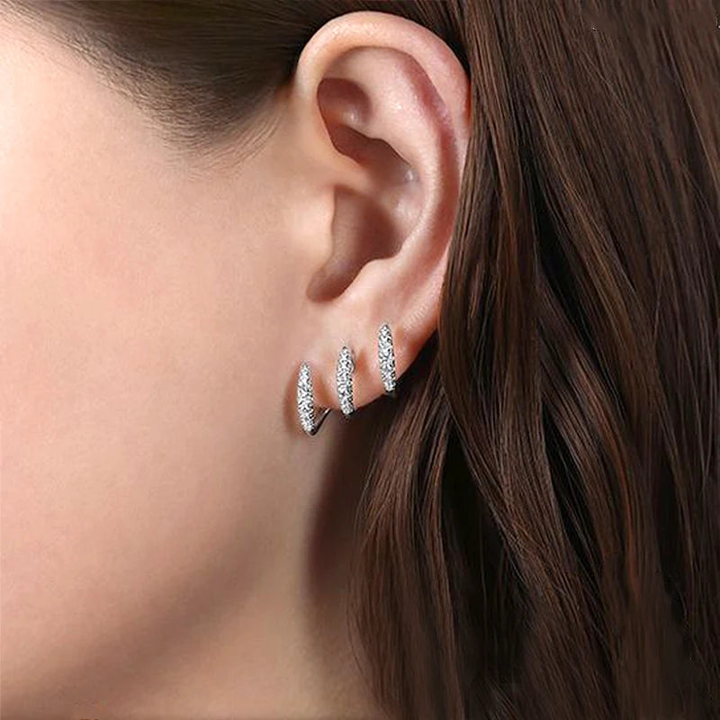 Trident Claws Earring with Zirconias