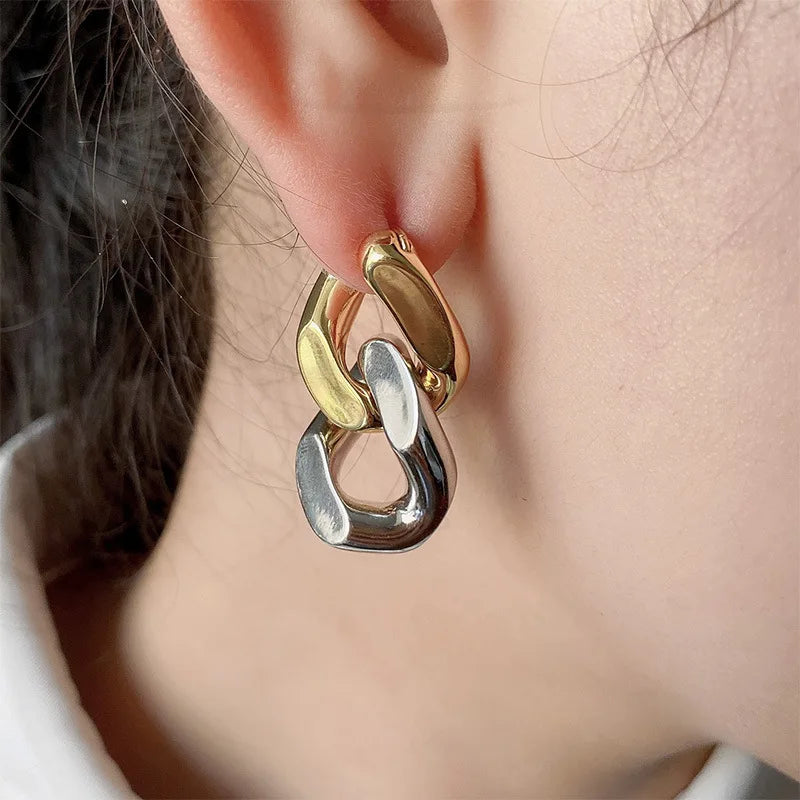 Groumet Chain Earring 