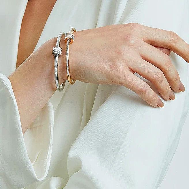 Bracelete Feminino Cravejado de Zircônias
